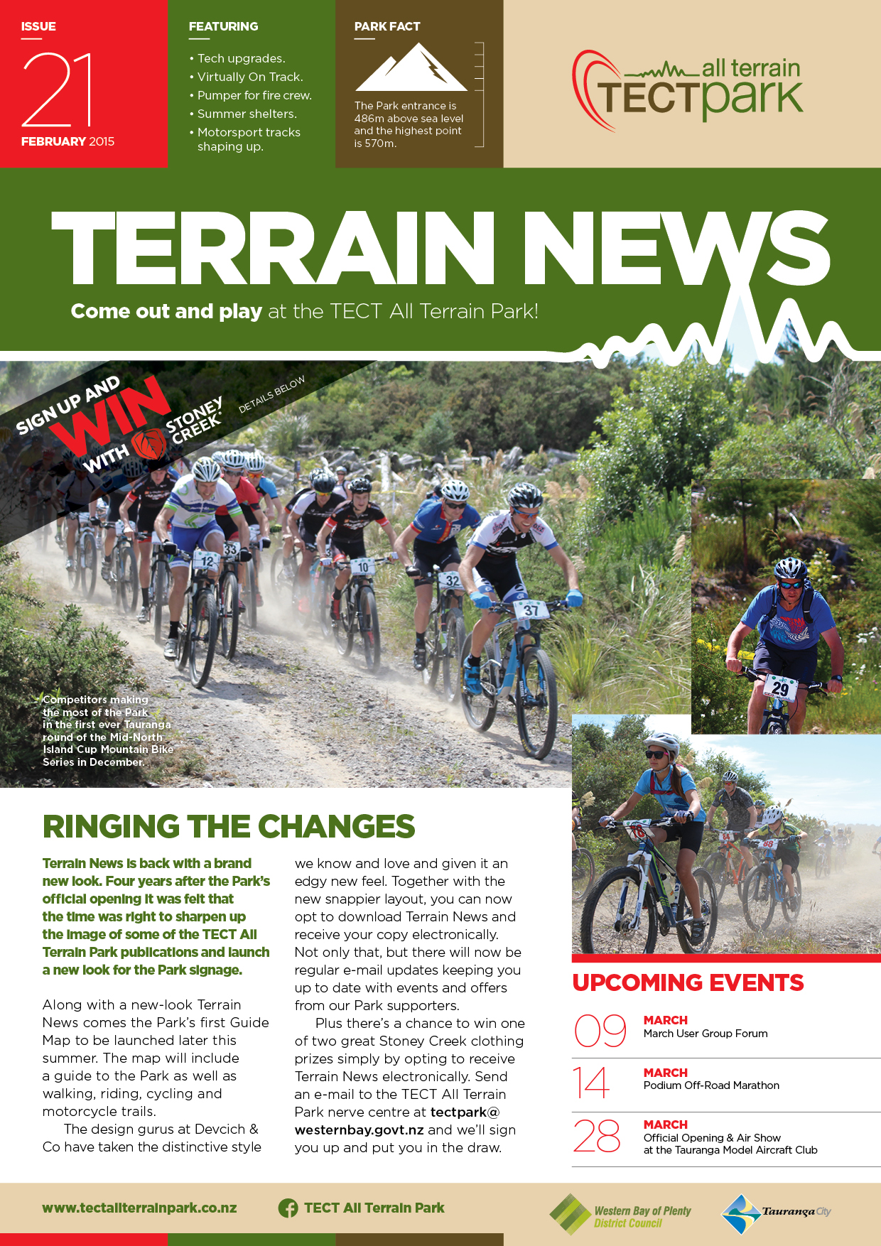 Terrain News Issue 21 Front Page